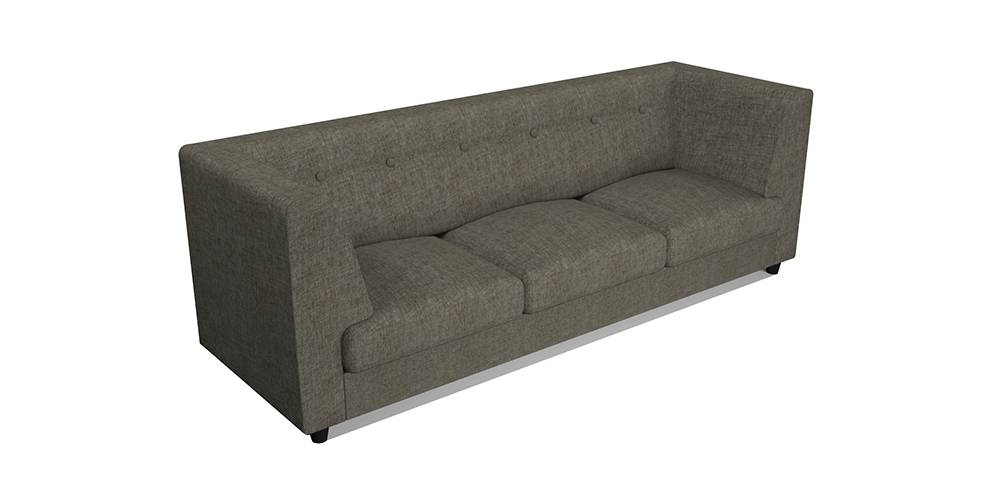 Flamingo Fabric Sofa - Dark Grey
